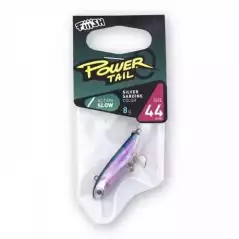 LEURRES FIIISH POWERTAIL 8G SILVER SARDINE TAILLE 44 ABS SLOW ACTION