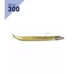 LEURRES FIIISH SIMPLE COMBO OFF SHORE 160GR CRAZY SAND EEL TAILLE 300 OR