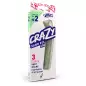 3 CORPS LEURRES FIIISH CRAZY SAND EEL TAILLE 150 VERT NACRE