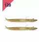 LEURRES FIIISH DOUBLE COMBO OFF SHORE 15GR CRAZY SAND EEL TAILLE 120 OR