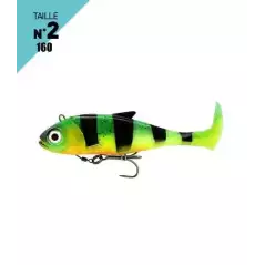 LEURRES FIIISH BLASTER SHAD TAILLE 160 53GR FIRE TIGER