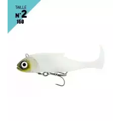 LEURRES FIIISH BLASTER SHAD TAILLE 160 53GR WHITE COCO