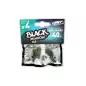 2 TÊTES PLOMBÉES OFF SHORE LEURRES FIIISH BLACK MINNOW TAILLE 4 40GR