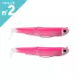 LEURRES FIIISH DOUBLE COMBO SHORE 5GR BLACK MINNOW TAILLE 2 ROSE FLUO