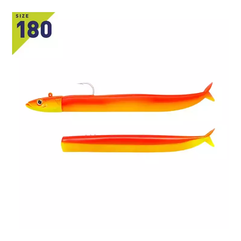 LEURRES FIIISH COMBO DEEP 55GR CRAZY SAND EEL TAILLE 180 MANGO JUICE