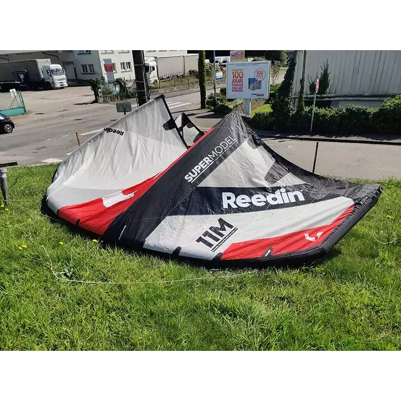 AILE DE KITESURF REEDIN SUPERMODEL V2 11M COMPLETE - OCCASION