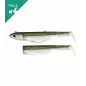 LEURRES FIIISH COMBO OFF SHORE 40GR BLACK MINNOW TAILLE 4 140 KAKI