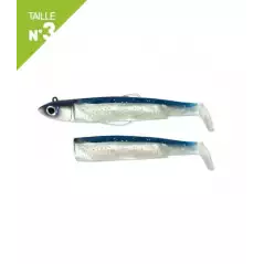 LEURRES FIIISH COMBO OFF SHORE 25GR BLACK MINNOW TAILLE 3 120 BLEU